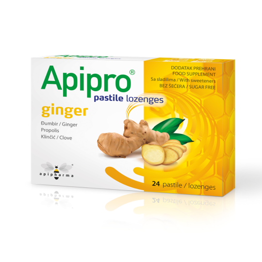 Apipro Ginger pastile