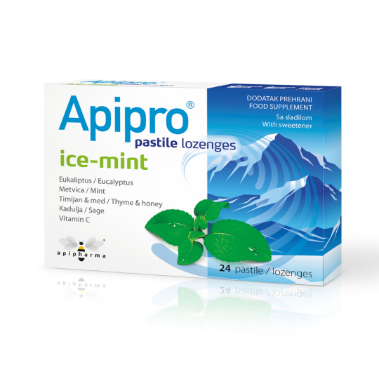 Apipro Ice Mint pastile